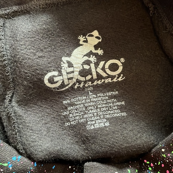 Gecko Hawaii sweatpants - Picture 3 of 5